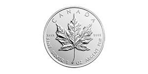 Maple Leaf 1 Once Silver